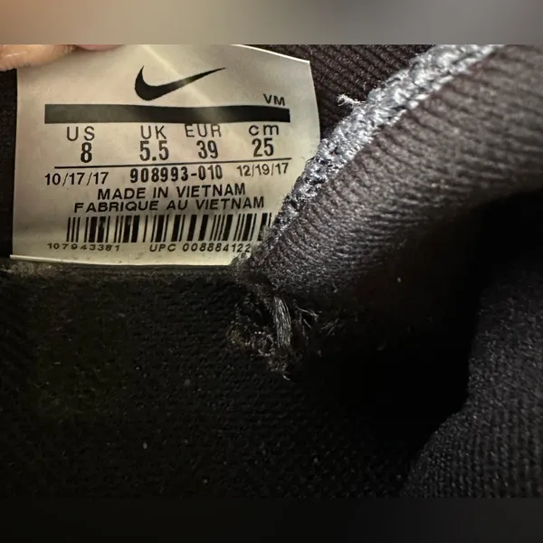 Nike Air Max Sequent 3 Grayish Black Running Sneakers - Image 8