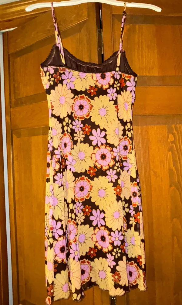 Princess Polly Purple And Brown Mini Dress - Image 3