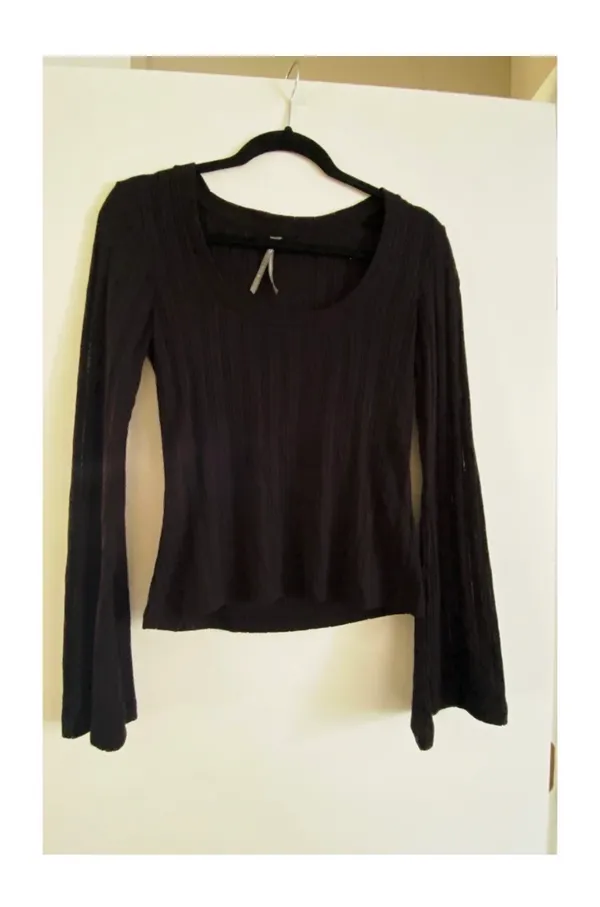Anthropologie Black Sweater - Image 5