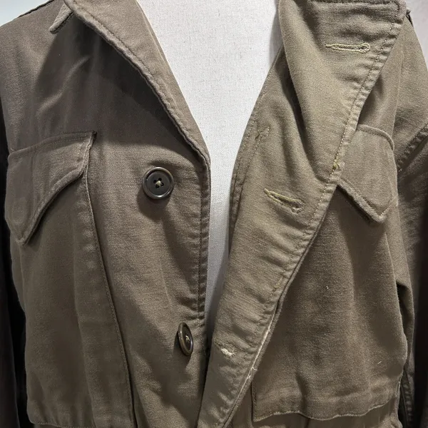 Buck Mason Women's Reverse Sateen Field Jacket Size Small Canvas Chore Jacket - Image 9