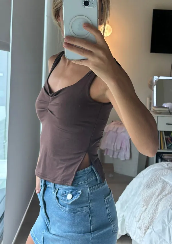 Brown Amazon Top - Image 3