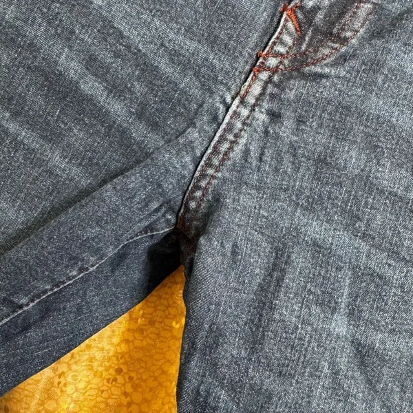 True Religion Becca Mid Rise Boot Cut Dark Wash Jeans Size 30‎ - Image 10