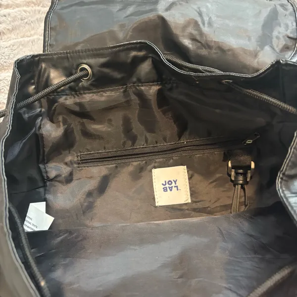 JoyLab Black Drawstring Backpack Target Athleisure Gym Bag - Image 6