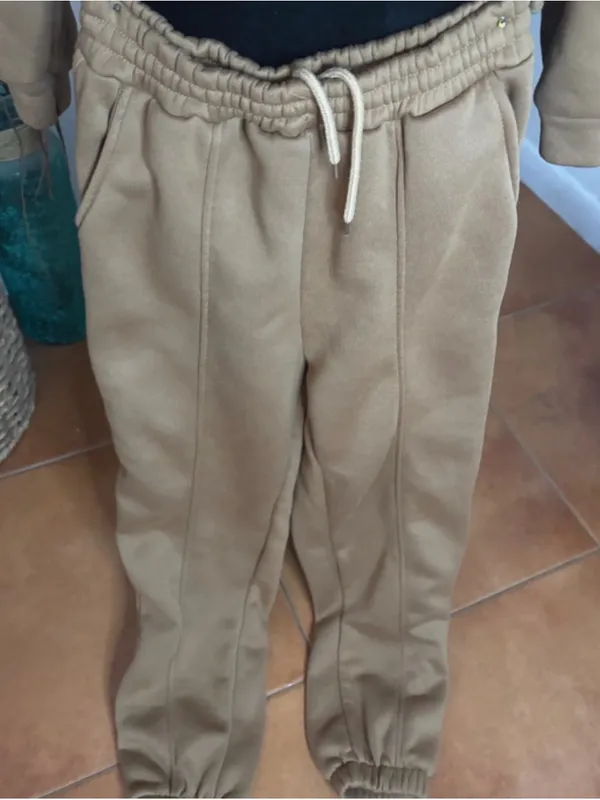 Women’s Camel Hoodie & Jogger Set - Image 6