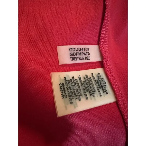 Guess Women True Red Laila Dress Size 8 Cross Back New With Tags Stretch 88.00 - Image 8