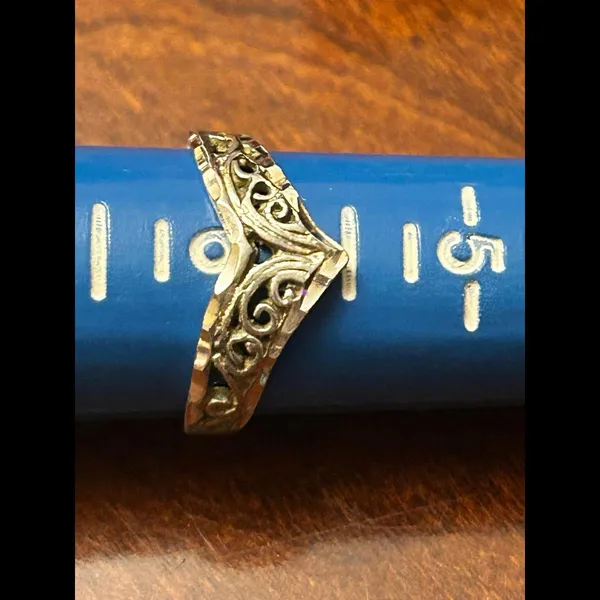 Ring band 925 sterling silver size size 6 1.73g - Image 5