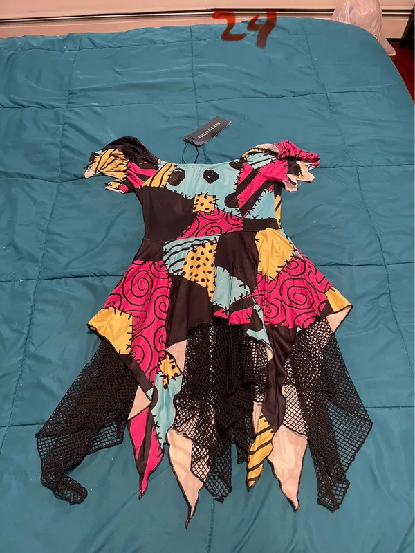Dolls kill trickz n treatz lovelorn ragdoll costume dress XS - Image 3