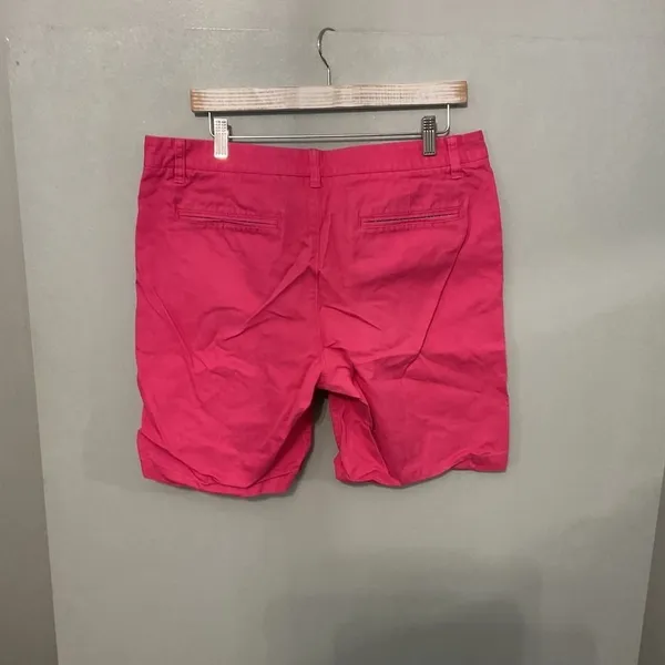 Bonobos Mens Chino Shorts Pink Solid Cotton Casual Size 33 - Image 3