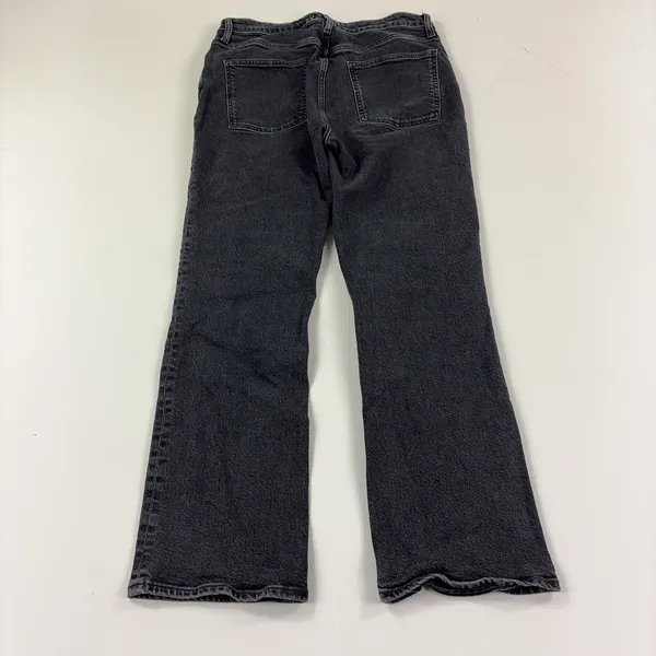 AGOLDE Jeans Womens 31 Gray Charcoal Wash High Rise Straight Stretch Denim - Image 3