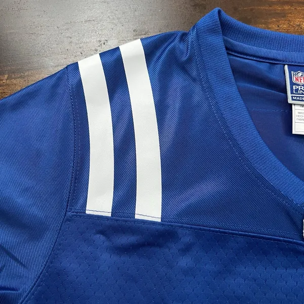 Indianapolis Colts NFL Pro Line Blank Jersey Women’s Medium Blue/White NFL Sport - Image 9