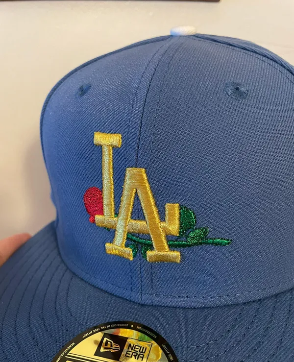 Myfitteds Los Angeles dodgers vin scully patch size 7 1/8 brand new in store exclusive - Image 3