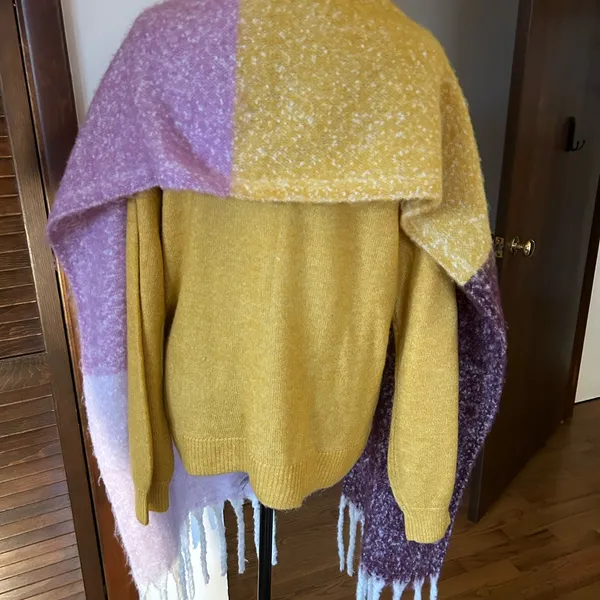 Old Navy Color Block Scarf - Image 3