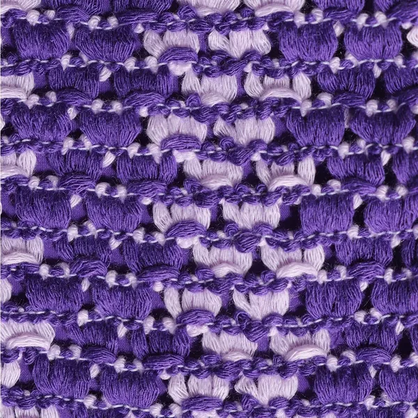 Berlook Purple Striped Crochet Bikini Top & Bottom - Image 8