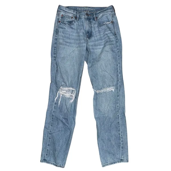 AE American Eagle Eagle outfitters 90s Straight Jean Comfort Stretch Waistband 4 - Image 6