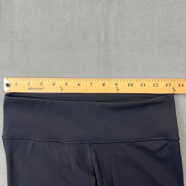 Lululemon Wunder Under Crop Leggings 4 Black Activewear Yoga Gym - Image 3