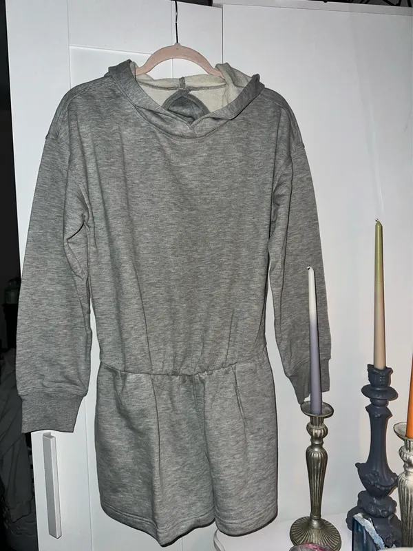 NWT FP Movement Such A Flirt Romper in Heather Grey $98 Retail - Image 7