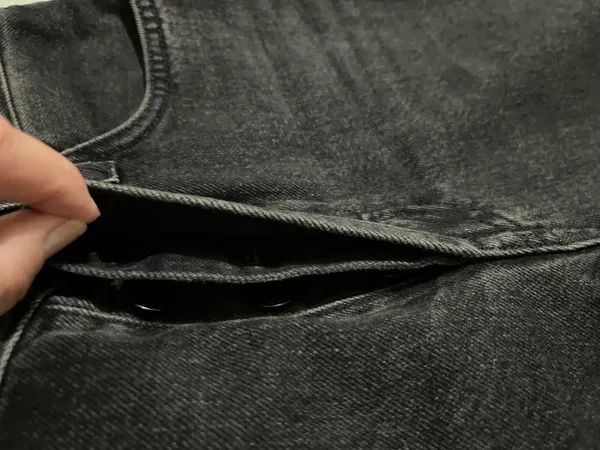 Everlane Black Jeans 90s Cheeky Sz 25 - Image 5