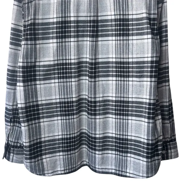 Everlane 100% Organic Cotton The Boyfriend Flannel Shirt Comfort Capsule‎ XL - Image 9