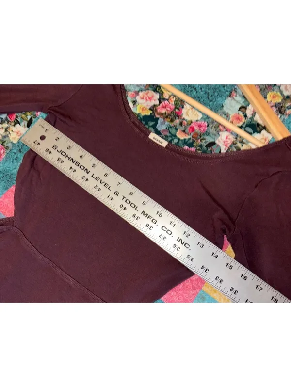 Garage Fit & Flare Mini Dress Women's M Long Sleeve Medium - Image 9
