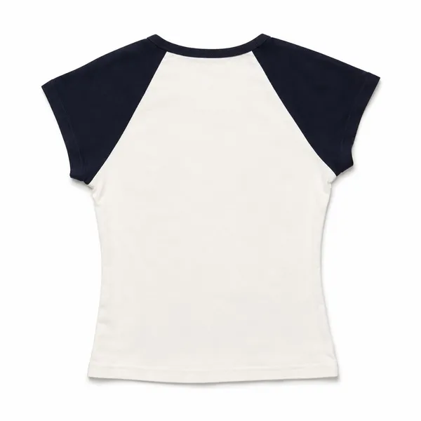 Aritzia 67 blue and white graphic tee - Image 2