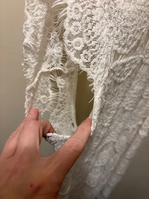 NWT intimately‎ Free People daydream lace minidress white size medium - Image 7