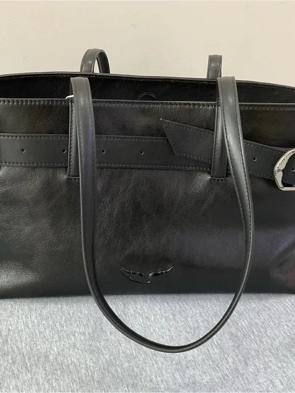 Zadig & Voltaire Women's Black Jane Shopper Bag - Image 4