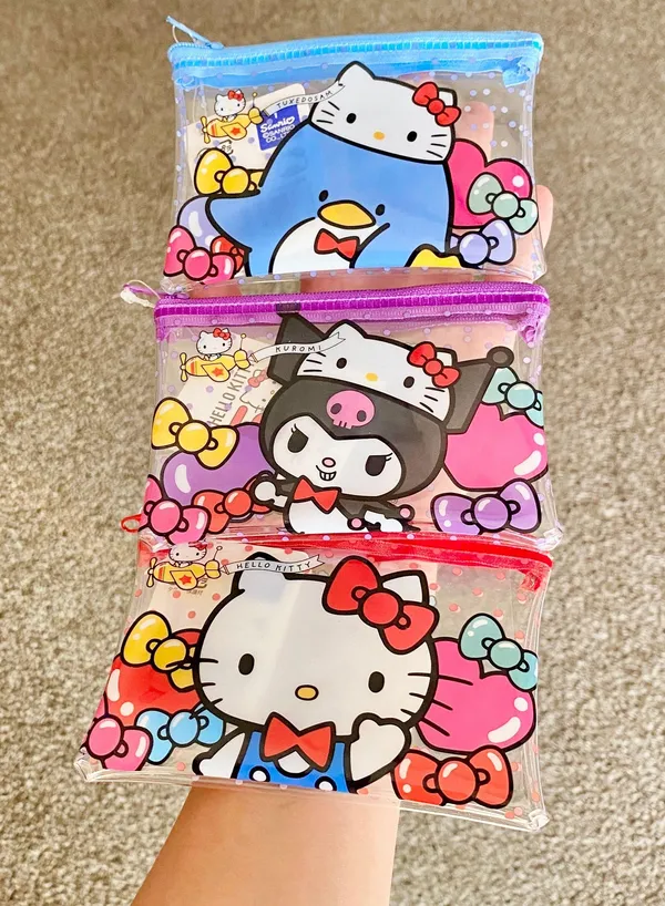 Sanrio kuromi Japanese kawaii mini pouch❤️50th anniversary edition! - Image 5