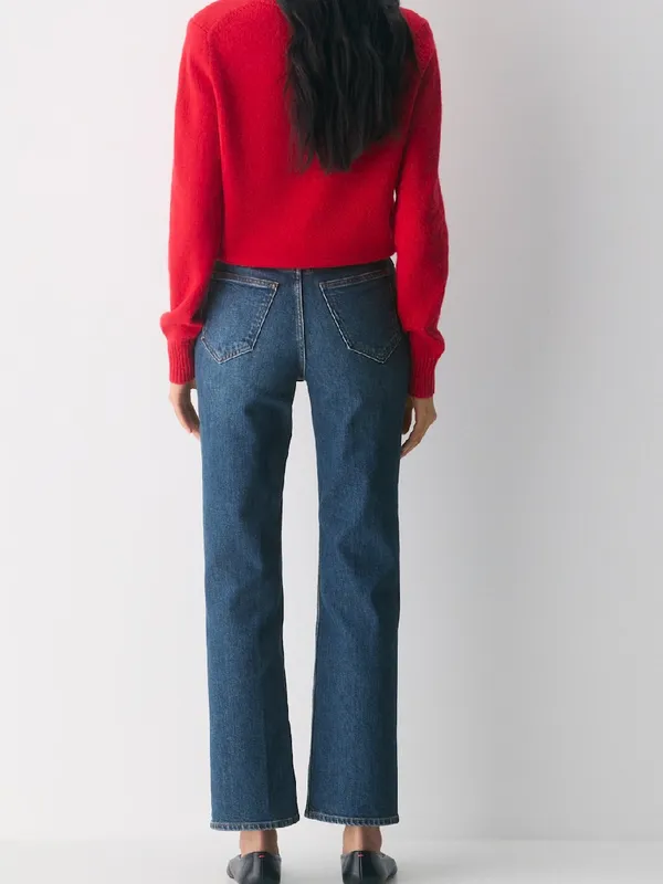 Aritzia Denim Forum The Arlo High Rise Straight Jeans - Image 6