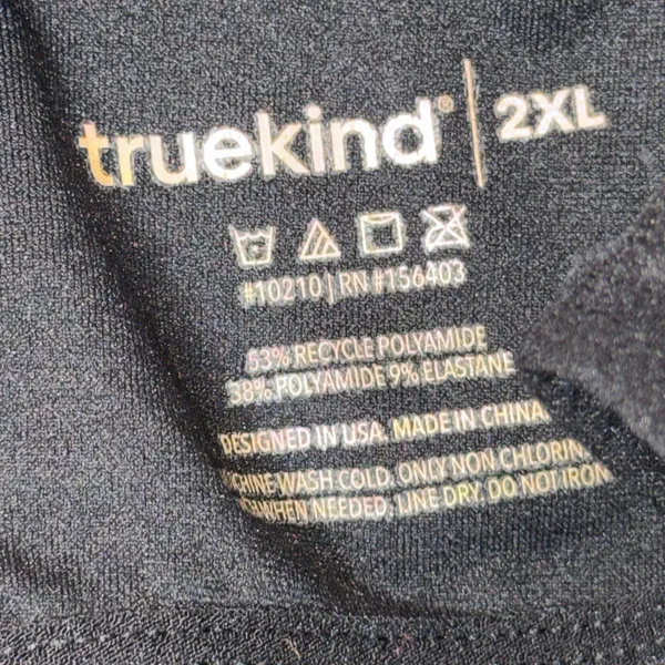 Truekind Black Wireless Bra 2XL Size XXL - Image 6