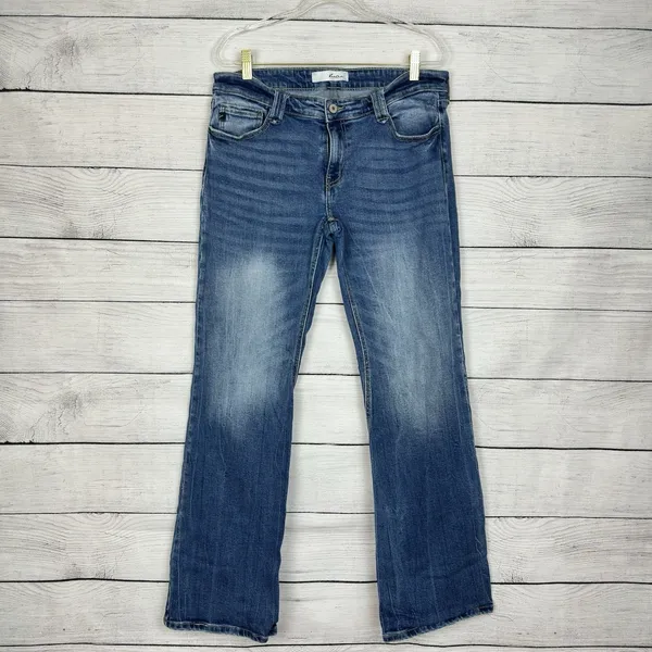 KanCan Jewel Bootcut Low Rise Jeans Womens 13/30 Stretch‎ Western Rodeo KC2519M - Image 3