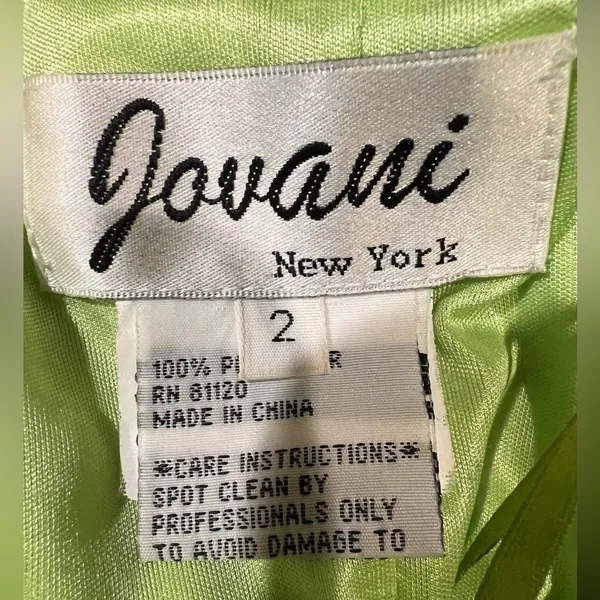Jovani New York designer cocktail ombré dress size 2 - Image 6