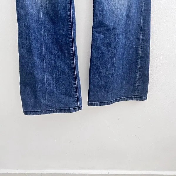 Anthropologie Flare Jeans Size 27 Denim high rise Blue - Image 8