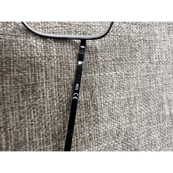 McQ Eyeglasses Frames Only Wire Metal MQ0318O 002 52MM Briller Kvinder Black - Image 6