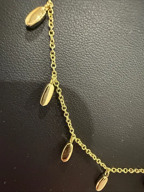 Kendra Scott | Gold Plated Dangle Charm Necklace - Image 2