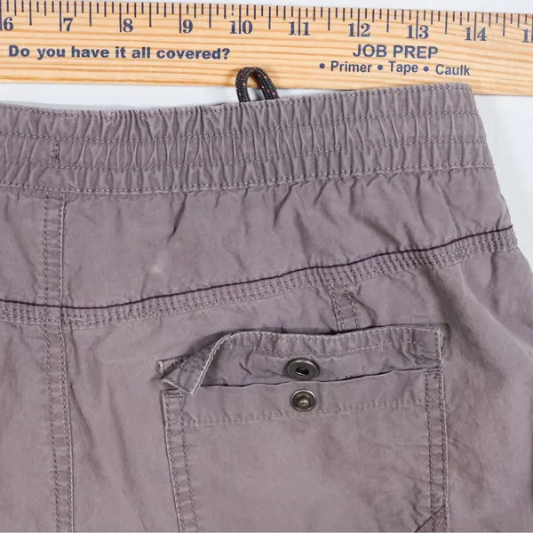 Columbia‎ Capri Pants Womens 6 Gray Ruched Hem Hiking Outdoor Utility Crop Capri - Image 11