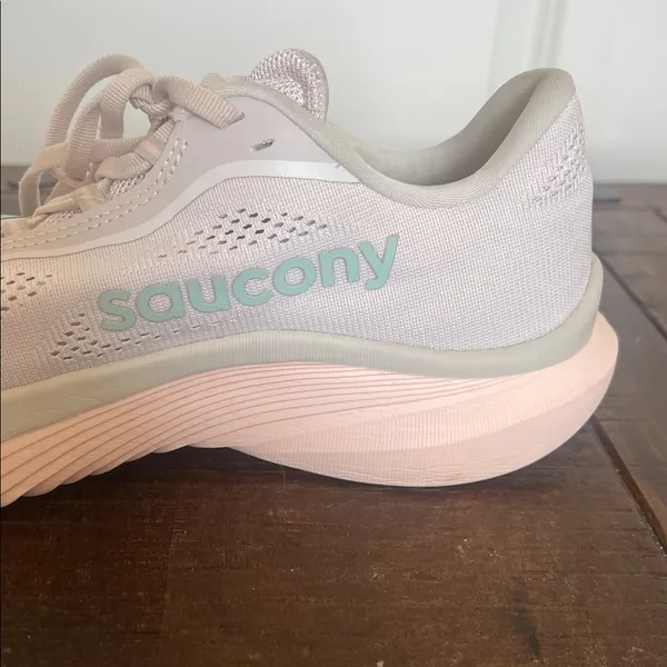 Saucony Ride 15 Womens Size 9.5 Pink‎ Athletic Running Shoes Sneakers FoamFit - Image 10