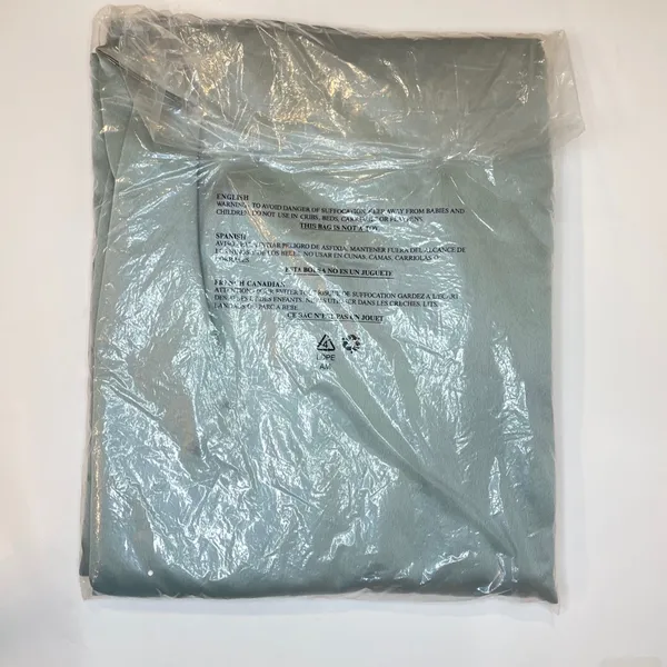 Show Me Your‎ MuMu NWT Shannon One Shoulder Dress Light Green Silver Satin Sz XS - Image 8