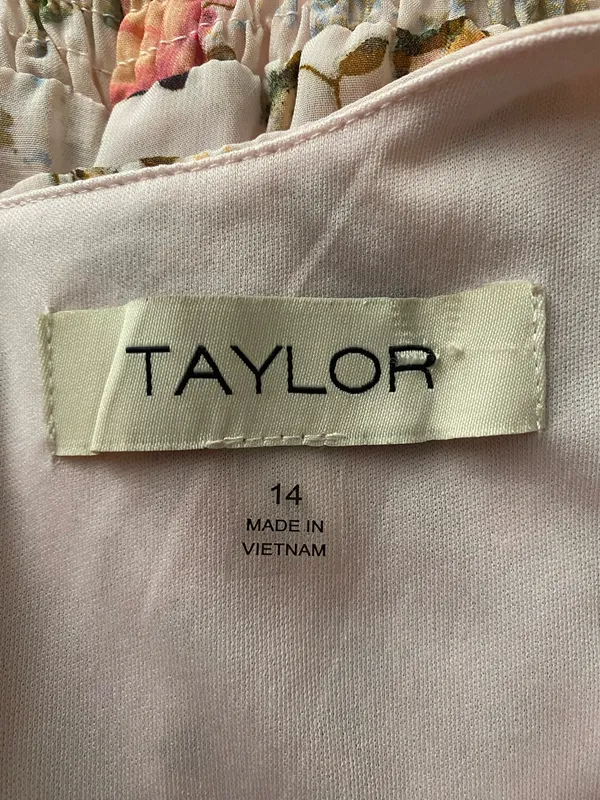 Taylor Floral Chiffon Mini Dress - Image 5