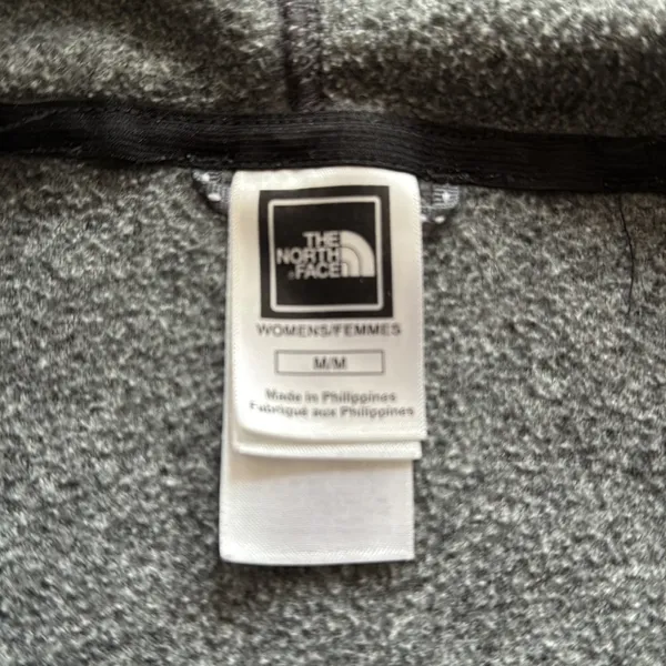 The North Face Gray Zip-Up Hoodie - Image 5