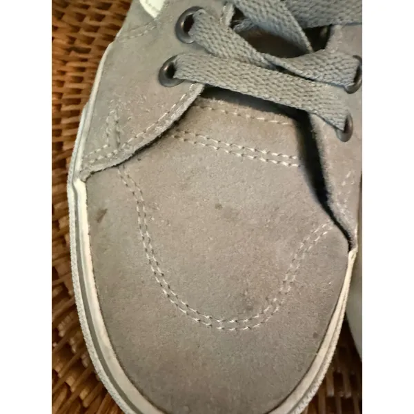 Vans Sk8-Hi MTE Grey Suede Faux Fur Lined Winter Sneakers Womens 7 High Top‎ - Image 8
