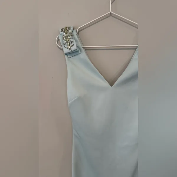 Ted Baker Mint Belliah Bow Shoulder Body-Con Dress Size 3/ US 6 1783 - Image 6