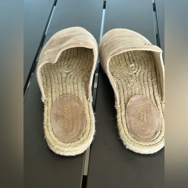 Michael Kors Hasting Tan Espadrilles Size 6.5 - Image 12