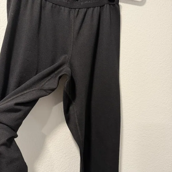 Patagonia Size-S Womens Leggings‎ Black Capilene Baselayer Performance - Image 11