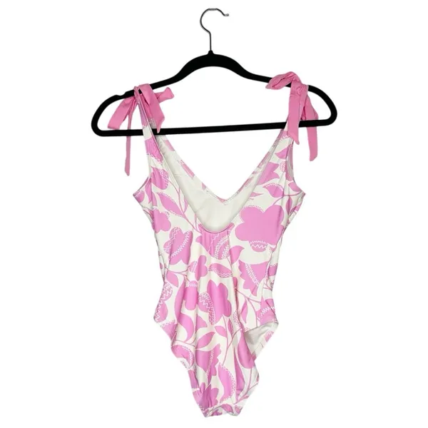 Kate Spade Floral One Piece Swimsuit Women's Pink Size XS X-Small - Image 3