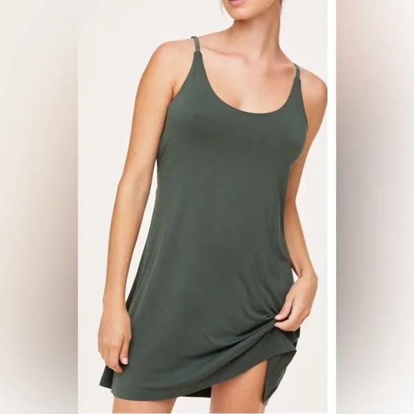 Adore Me The Suzie Slip Grey Medium NWT IN PACKAGE - Image 2