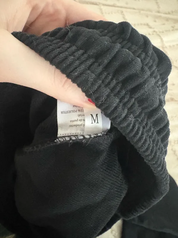 SheIn Black Sweatpants - Image 3