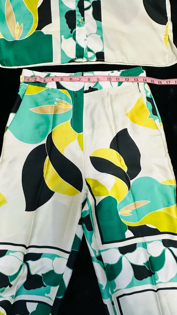 ZARA Abstract Print Two-Piece Matching Set | Size S | NWOT - Image 3