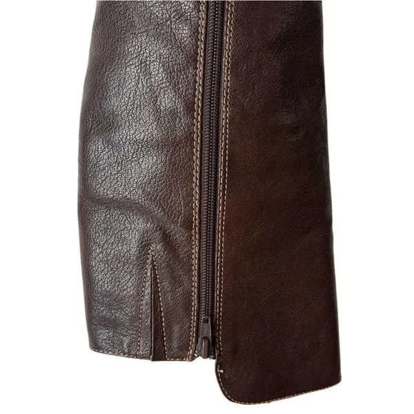 Like New Sofft Leather Claremont Knee High Boots Brown Size 6.5 - Image 4