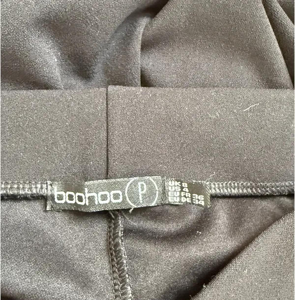 Boohoo Black Pants Slacks - Image 3