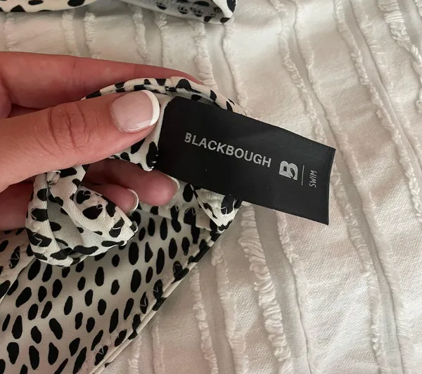 Blackbough Polka Dot One Shoulder Bikini Set - Image 3